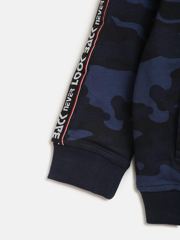 French Terry Sweatshirt With Print image number 2